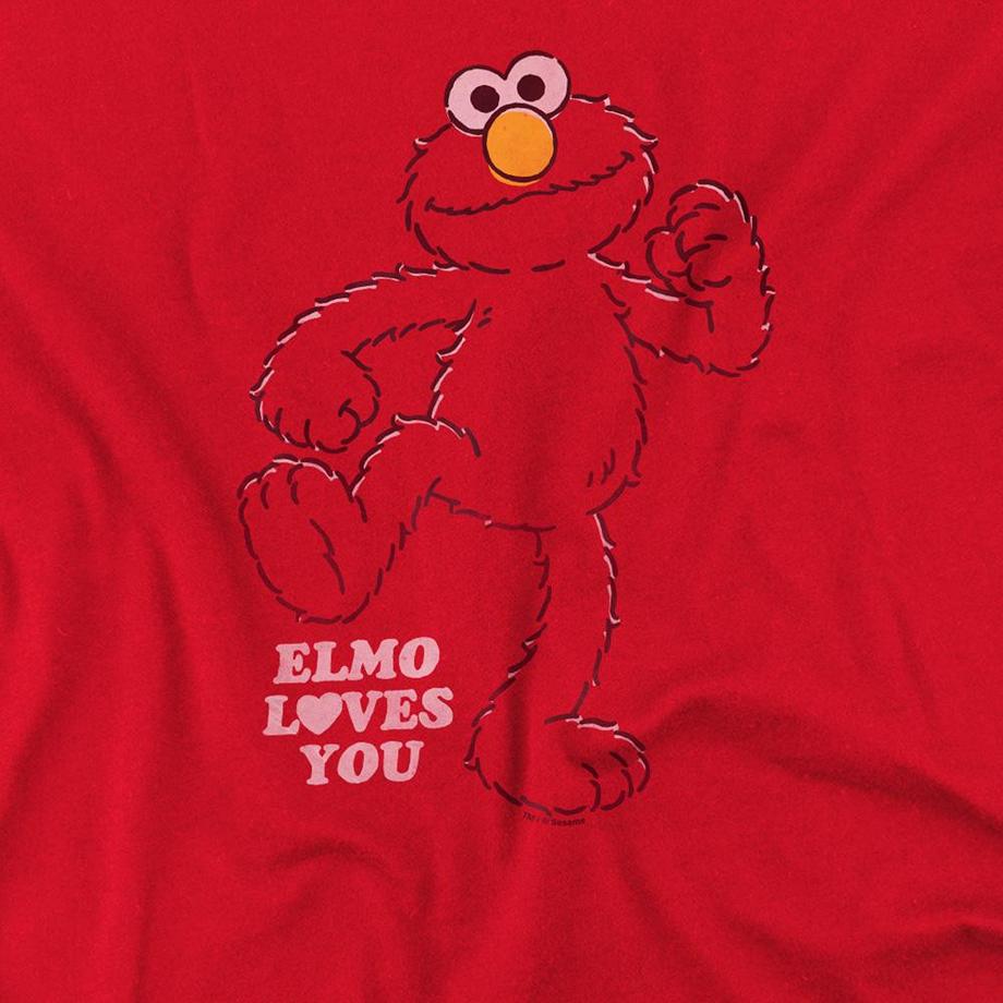 Sesame Street T-Shirt Elmo Loves You  