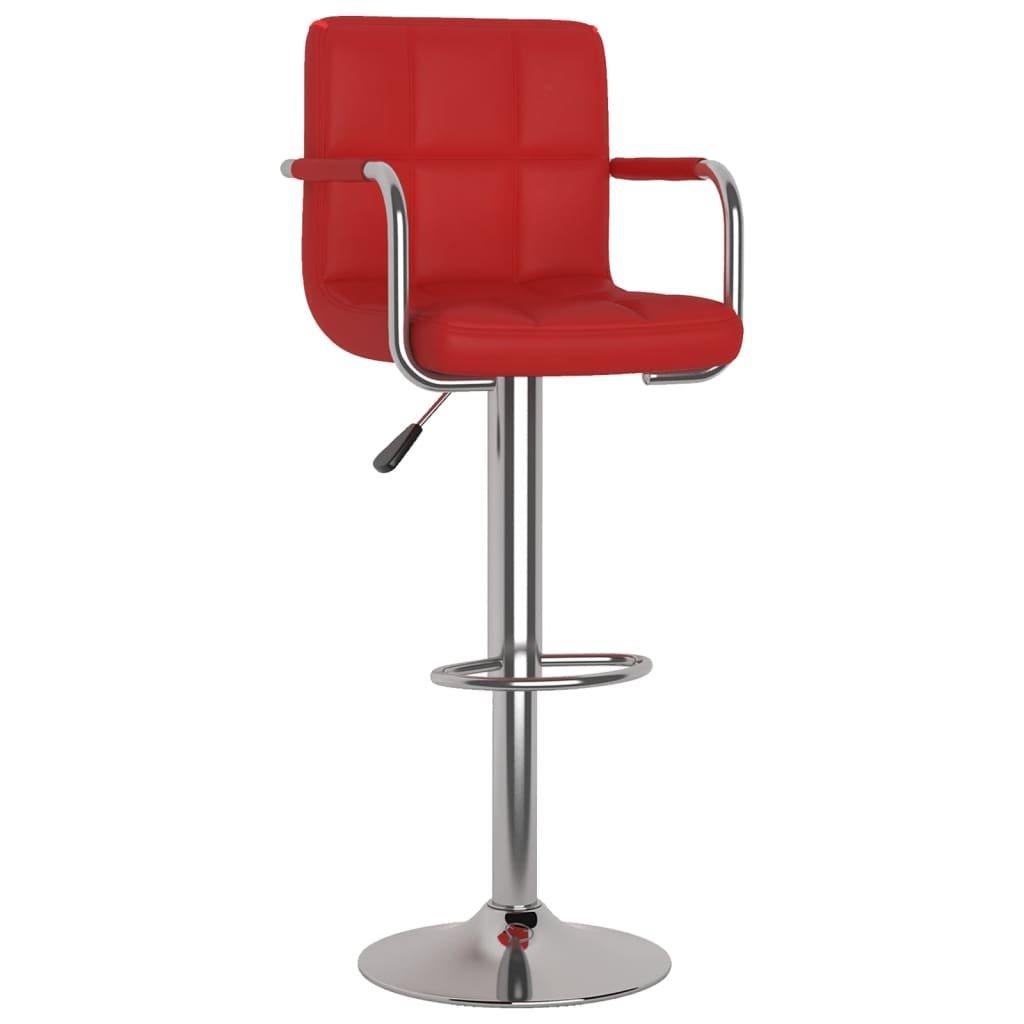 VidaXL Tabouret de bar cuir artificiel  