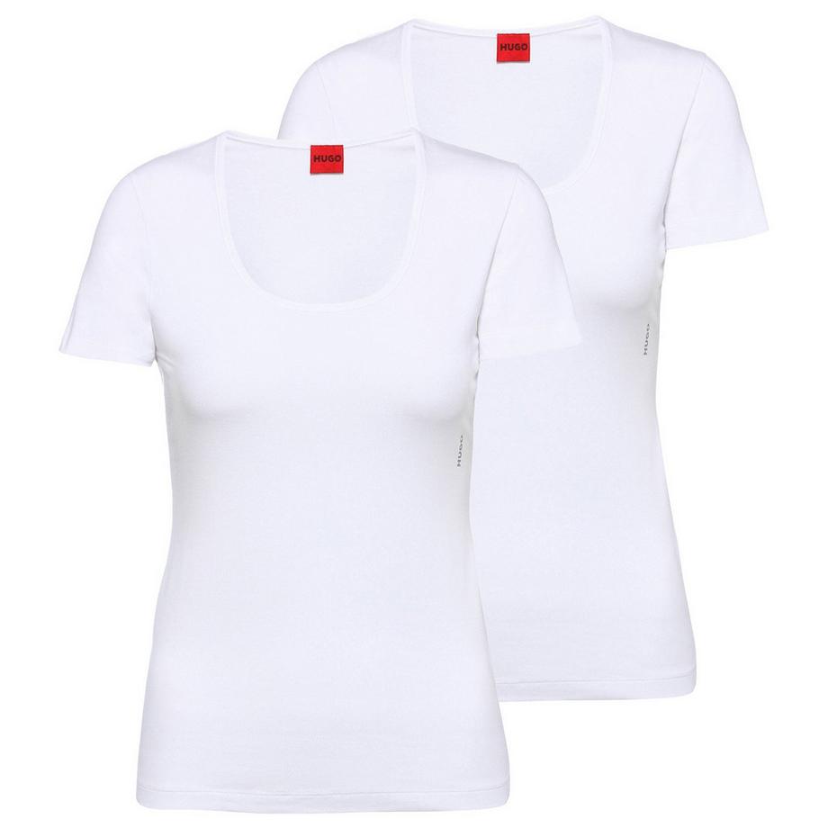 HUGO  Maglietta Donne Confezione da 4 Aderente alla figura-T-Shirt RN 