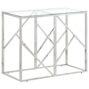 Table de console acier inoxydable