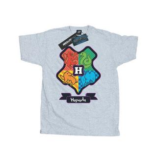 Harry Potter Hogwarts Wappen Kurzarm T-Shirt  
