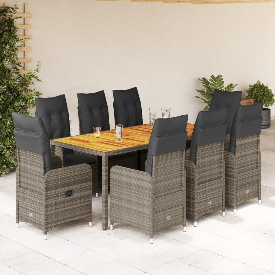 VidaXL Bistro set poly-rattan  