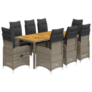Bistro set poly-rattan