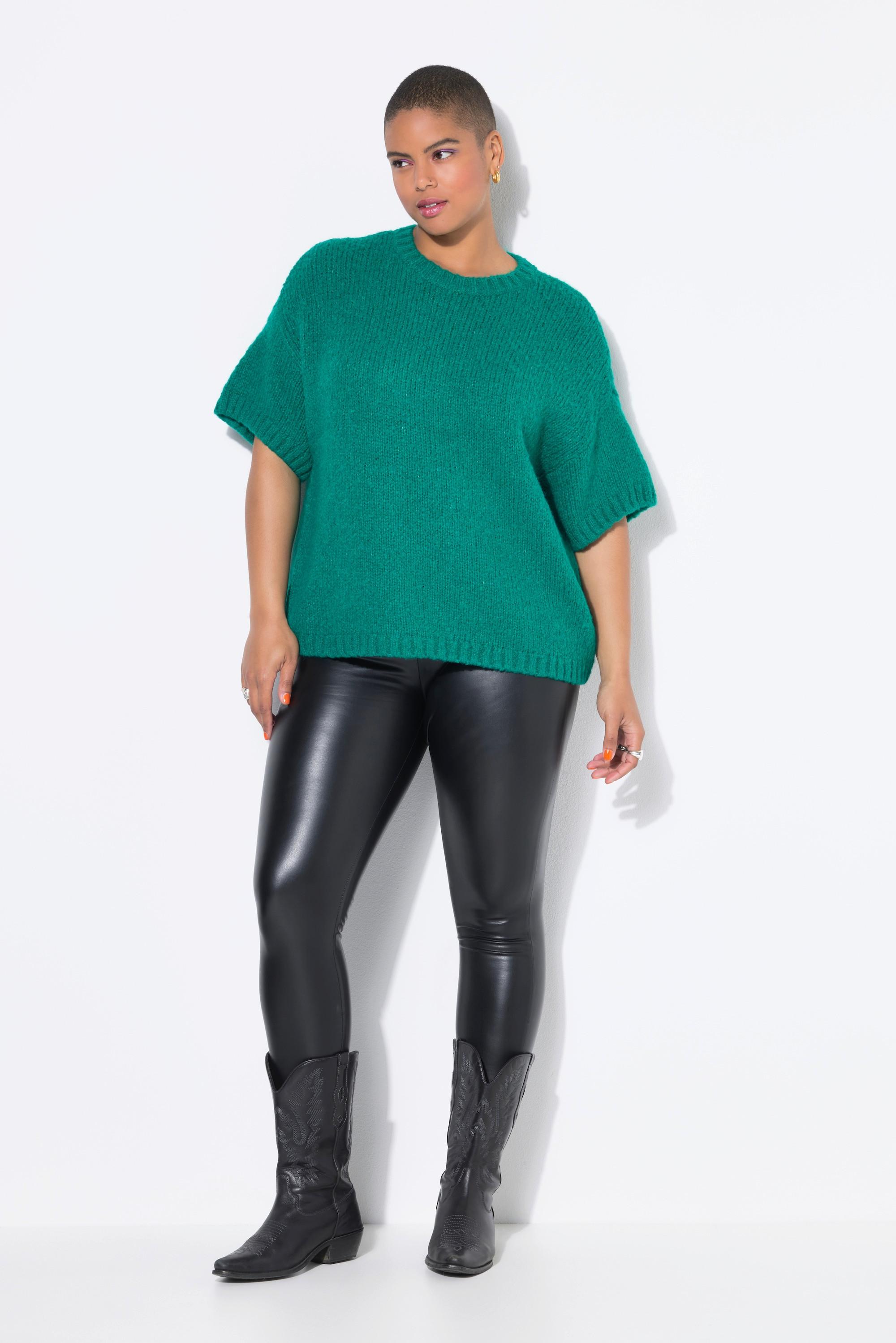 Studio Untold Pull Oversize Maille Fantaisie Manches Courtes  