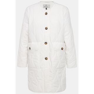 Ulla Popken Giacca Trapuntata Calda Imbottita Trapuntatura a Onde  