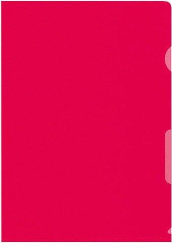 BÜROLINE BÜROLINE Sichtmappen A4 620061 rot 10 Stück  
