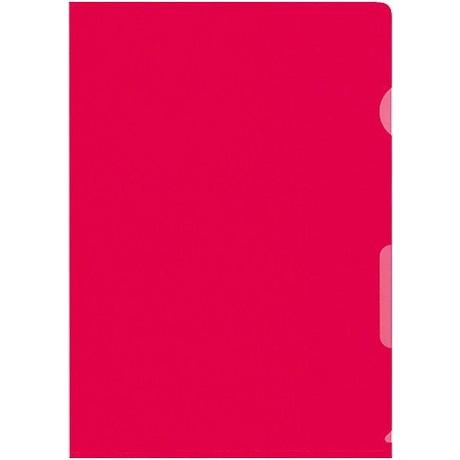 BÜROLINE BÜROLINE Sichtmappen A4 620061 rot 10 Stück  