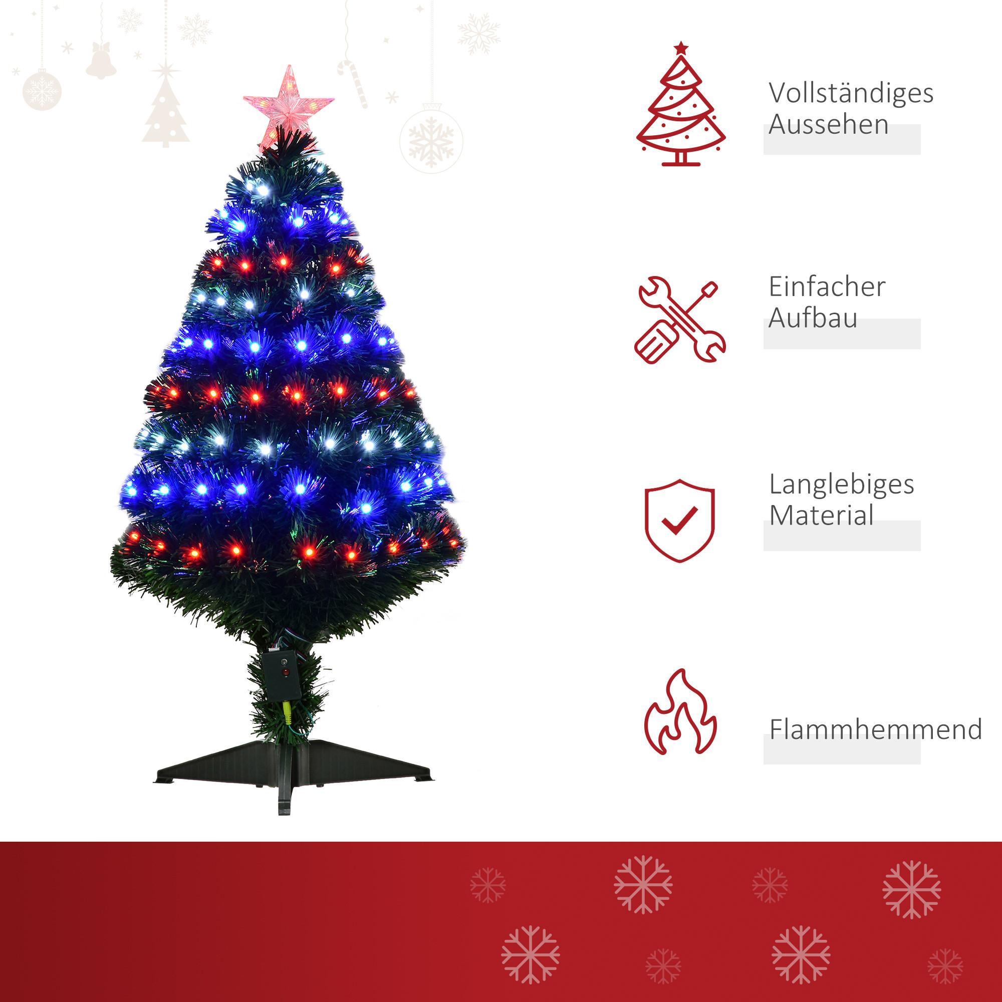 HOMCOM Weihnachtsbaum  