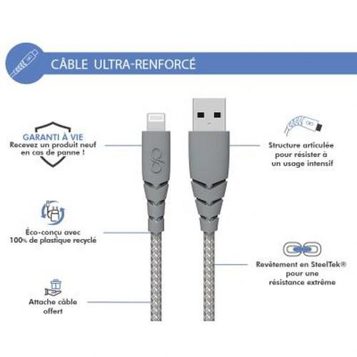 Force Power  Cavo USB A/Lightning 