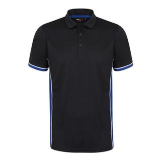 Finden & Hales TopCool Kurzarm Kontrast Polo Shirt  