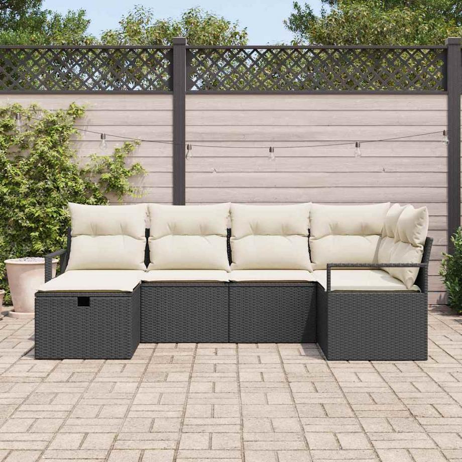 VidaXL Gartensofa-set poly-rattan  