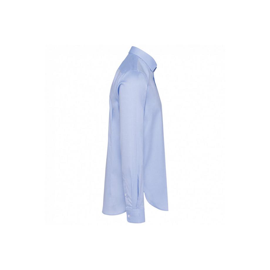 Kariban Oxford Pinpoint Camicia a Maniche Lunghe  
