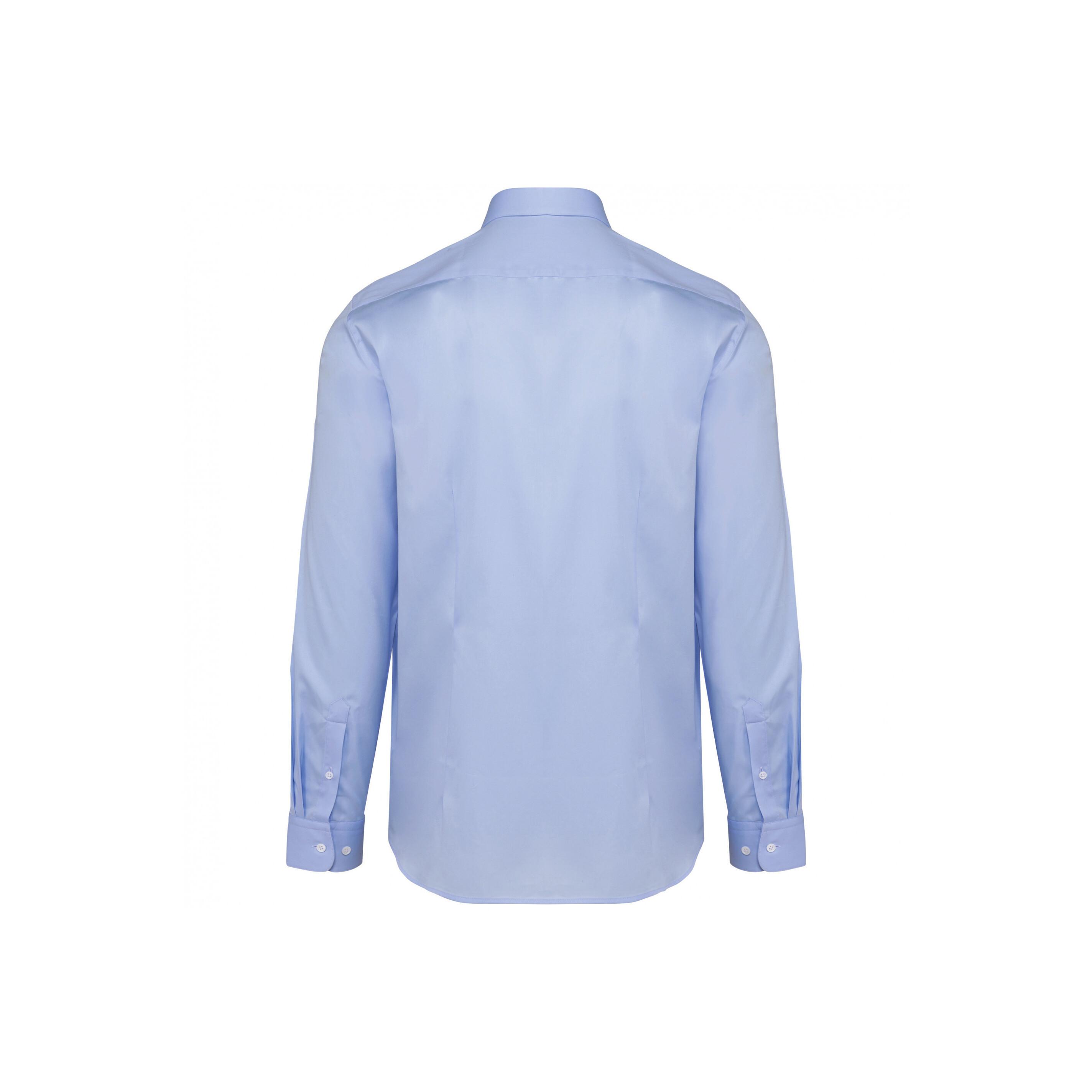 Kariban Oxford Pinpoint Camicia a Maniche Lunghe  