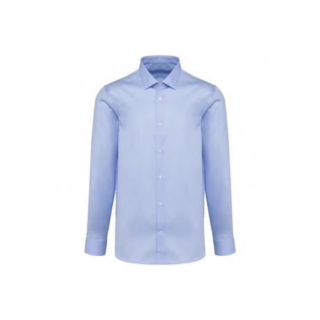 Kariban Oxford Pinpoint Camicia a Maniche Lunghe  