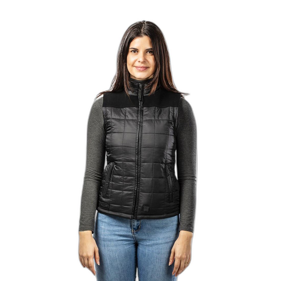 RACER  ärmellose beheizbare daunenjacke, damen 