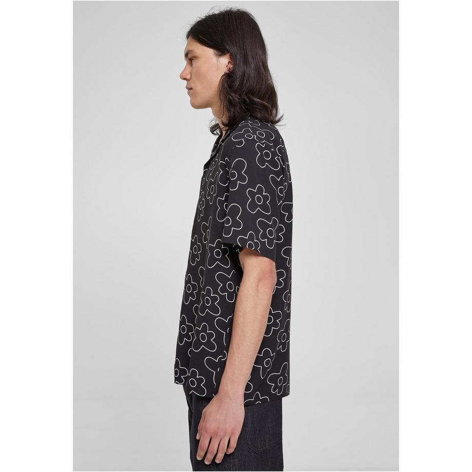 URBAN CLASSICS Viskose AOP Resort Hemd  
