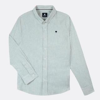 Faguo Camicia a Righe Maniche Lunghe  