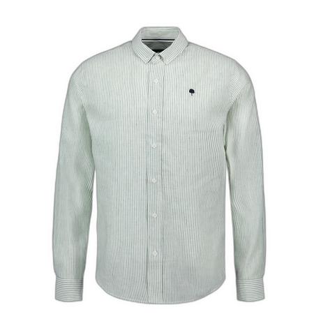 Faguo Camicia a Righe Maniche Lunghe  