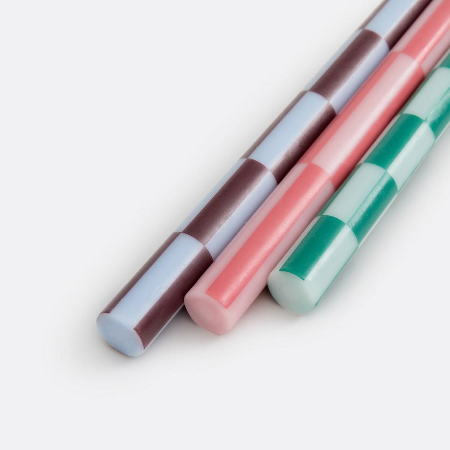 La Redoute Intérieurs Set aus 3 bedruckten Kerzen  