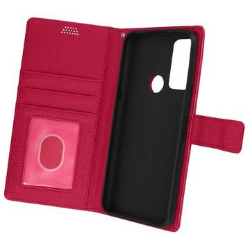 Etui TCL 20R 5G Fuchsienrot