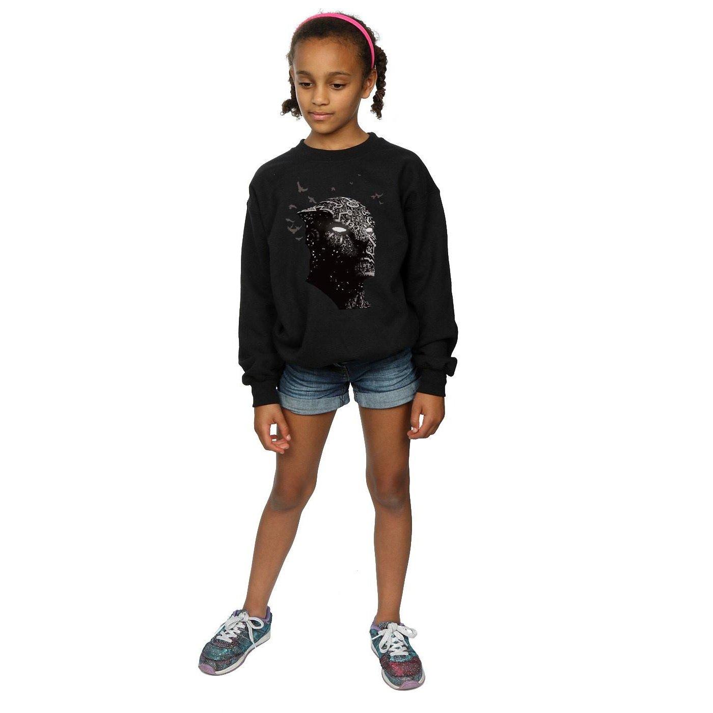 MARVEL  Black Panther Tribe Mask Sweatshirt 