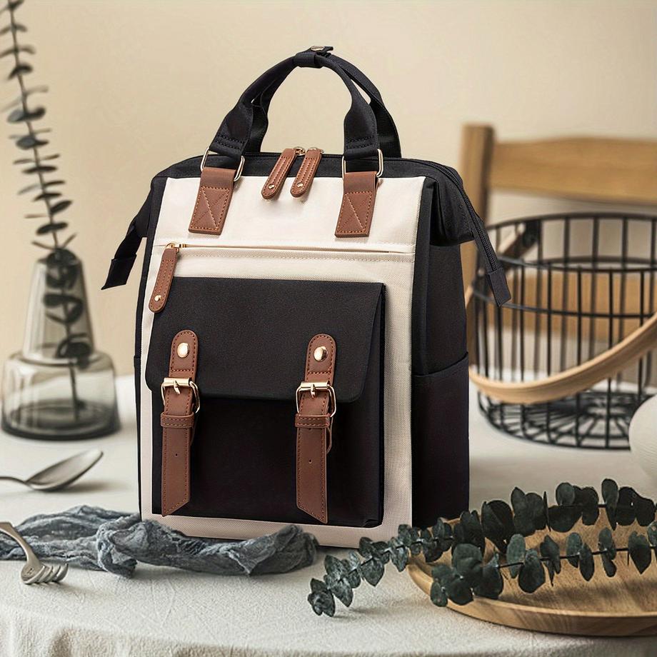 Only-bags.store Stilvoller kleiner Laptop Rucksack College Daypack  