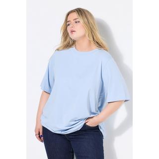 Studio Untold T-shirt long Col Rond Manches Courtes Coupe Longue  