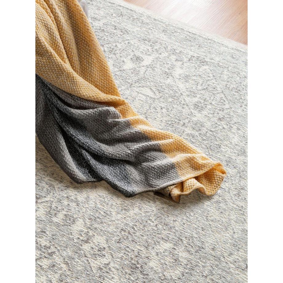 Benuta Tapis tissé à plat Tosca Gris  
