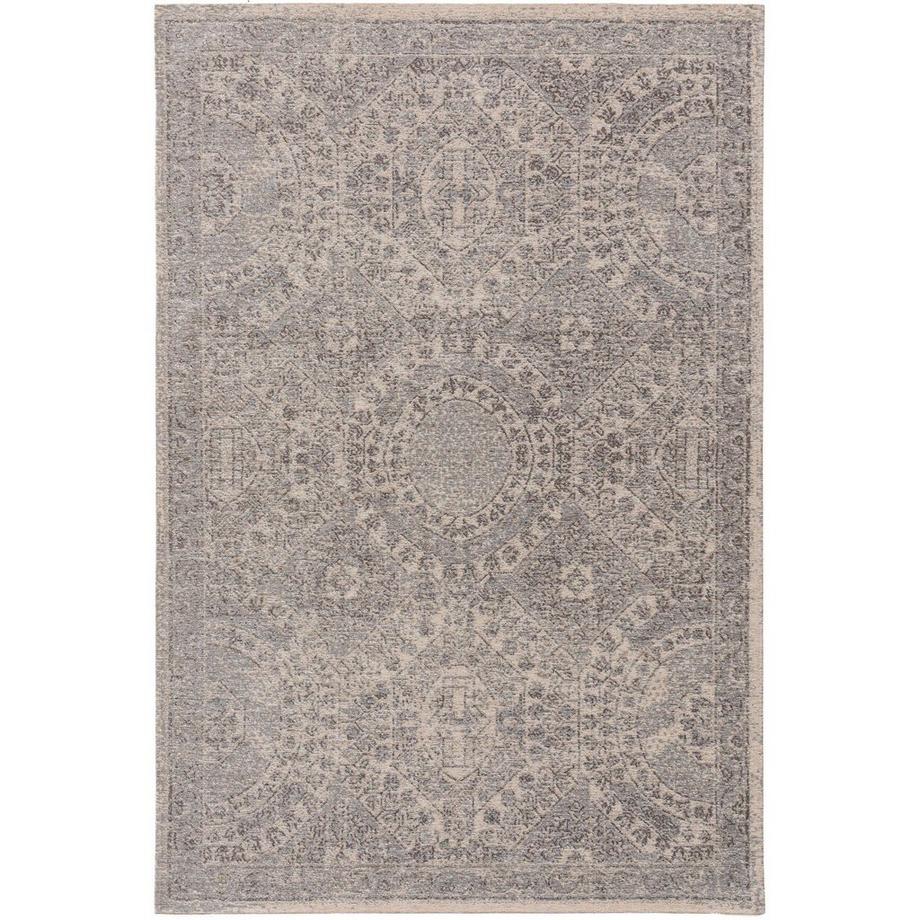 Benuta Tapis tissé à plat Tosca Gris  