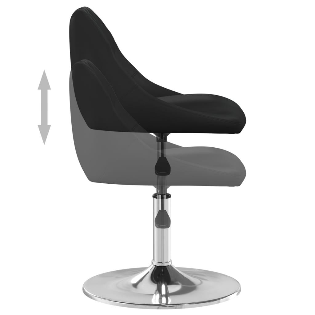 VidaXL Chaise de salle à manger cuir artificiel  