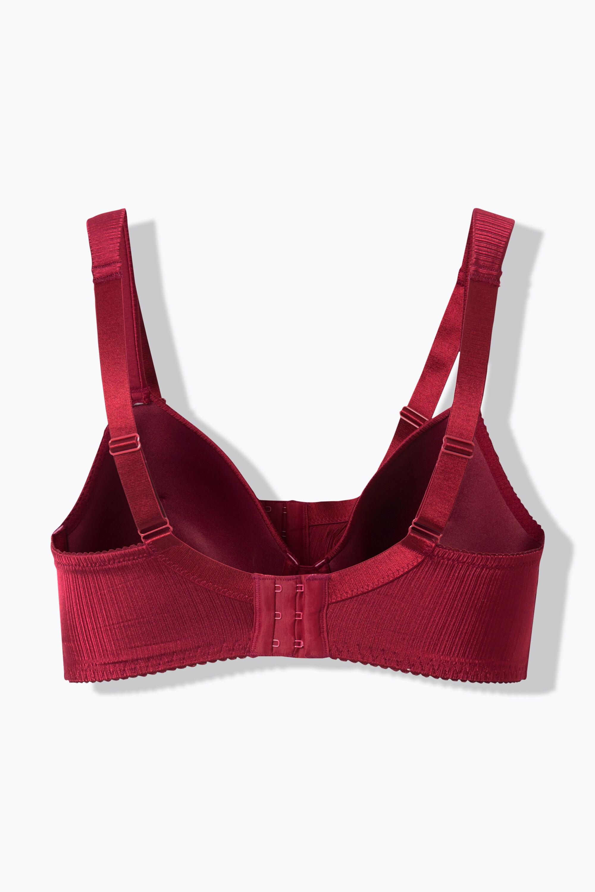 Ulla Popken Soutien-gorge à armatures bonnets souples satin dentelle  