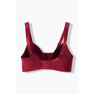 Ulla Popken Soutien-gorge à armatures bonnets souples satin dentelle  