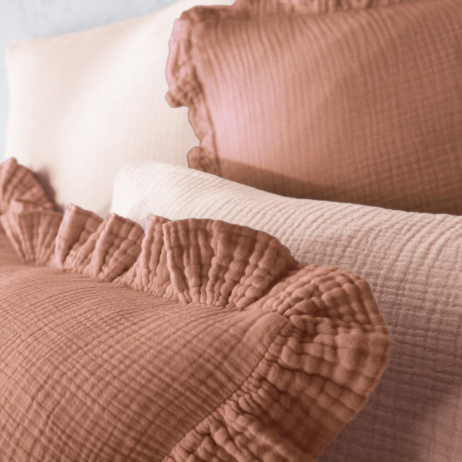 La Redoute Intérieurs Housse de Couette Kumla en Mousseline de Coton  