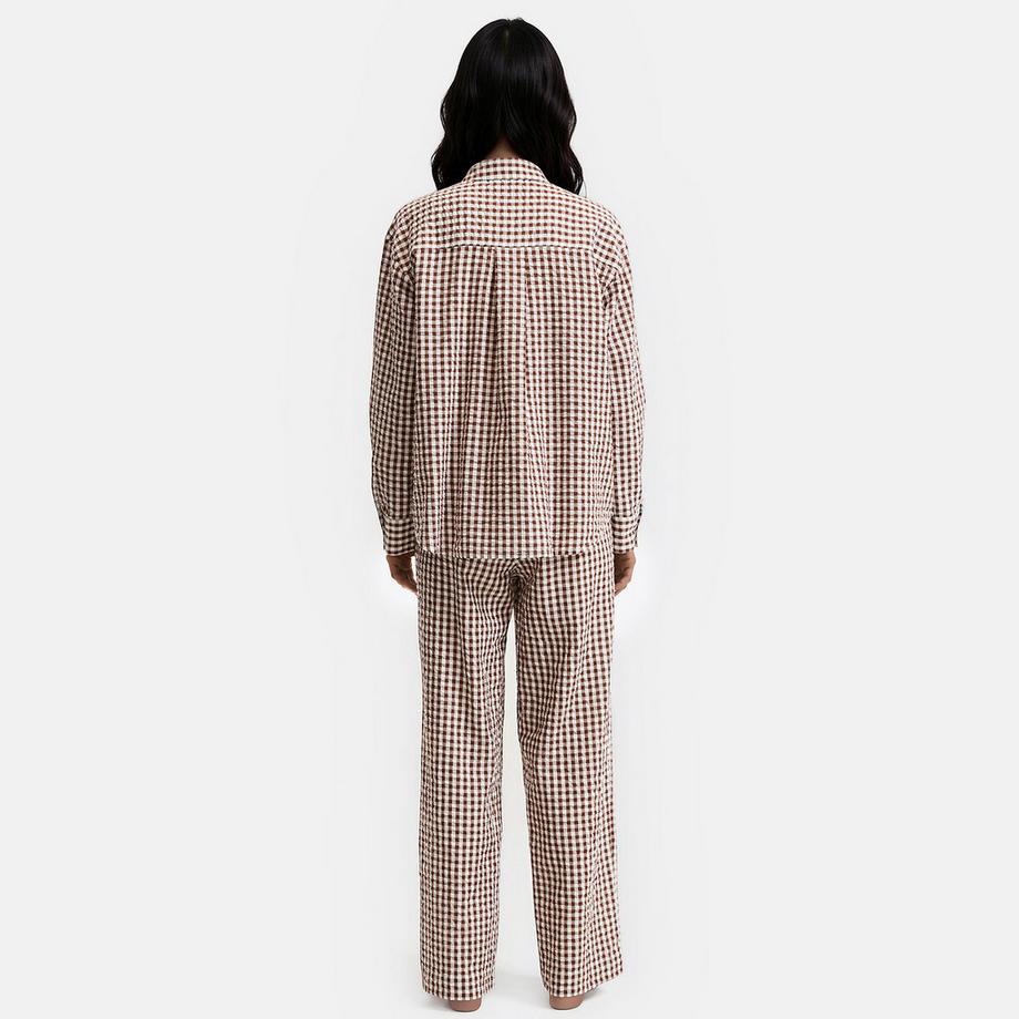 La Redoute Collections Pyjama en vichy seersucker  