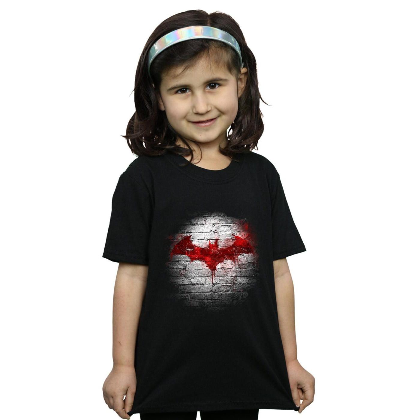 DC COMICS  Batman Logo Wall TShirt 