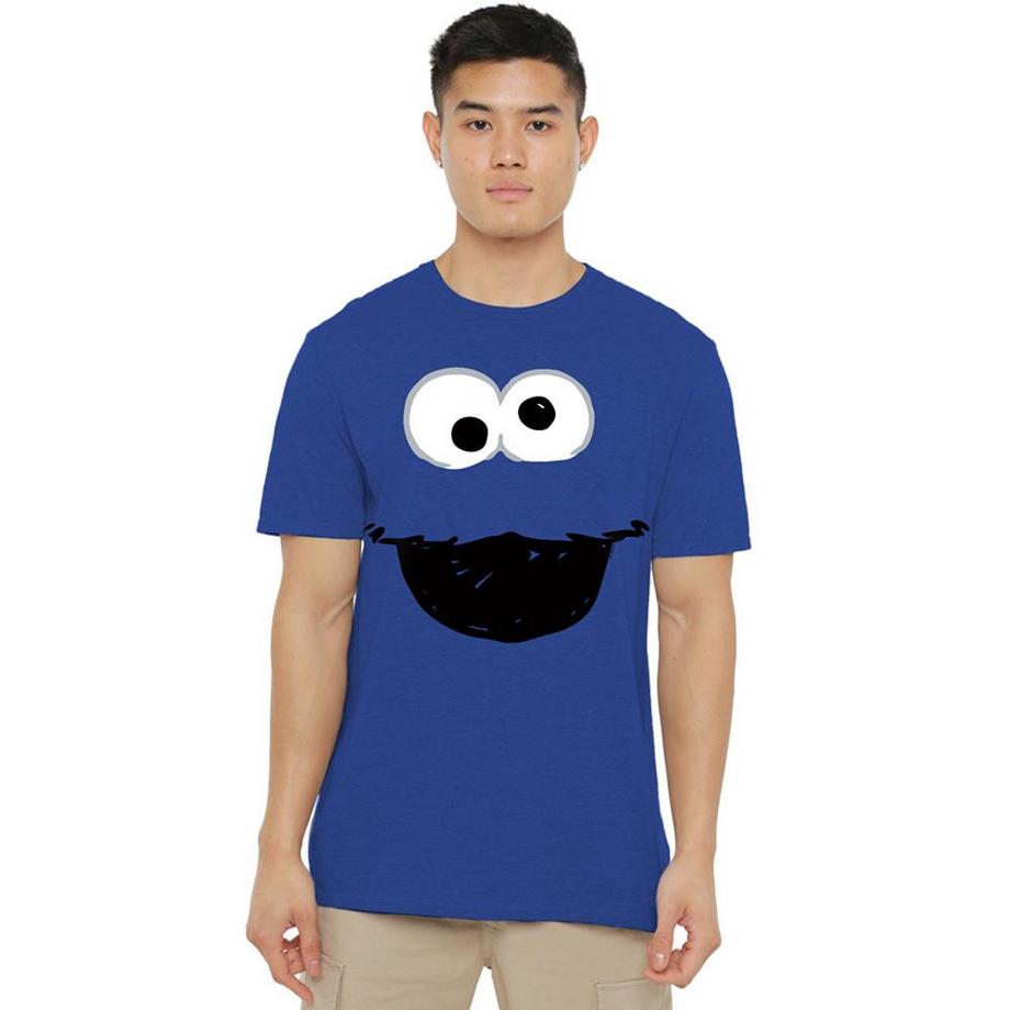 Sesame Street T-Shirt chiné avec motif Macaron le glouton  