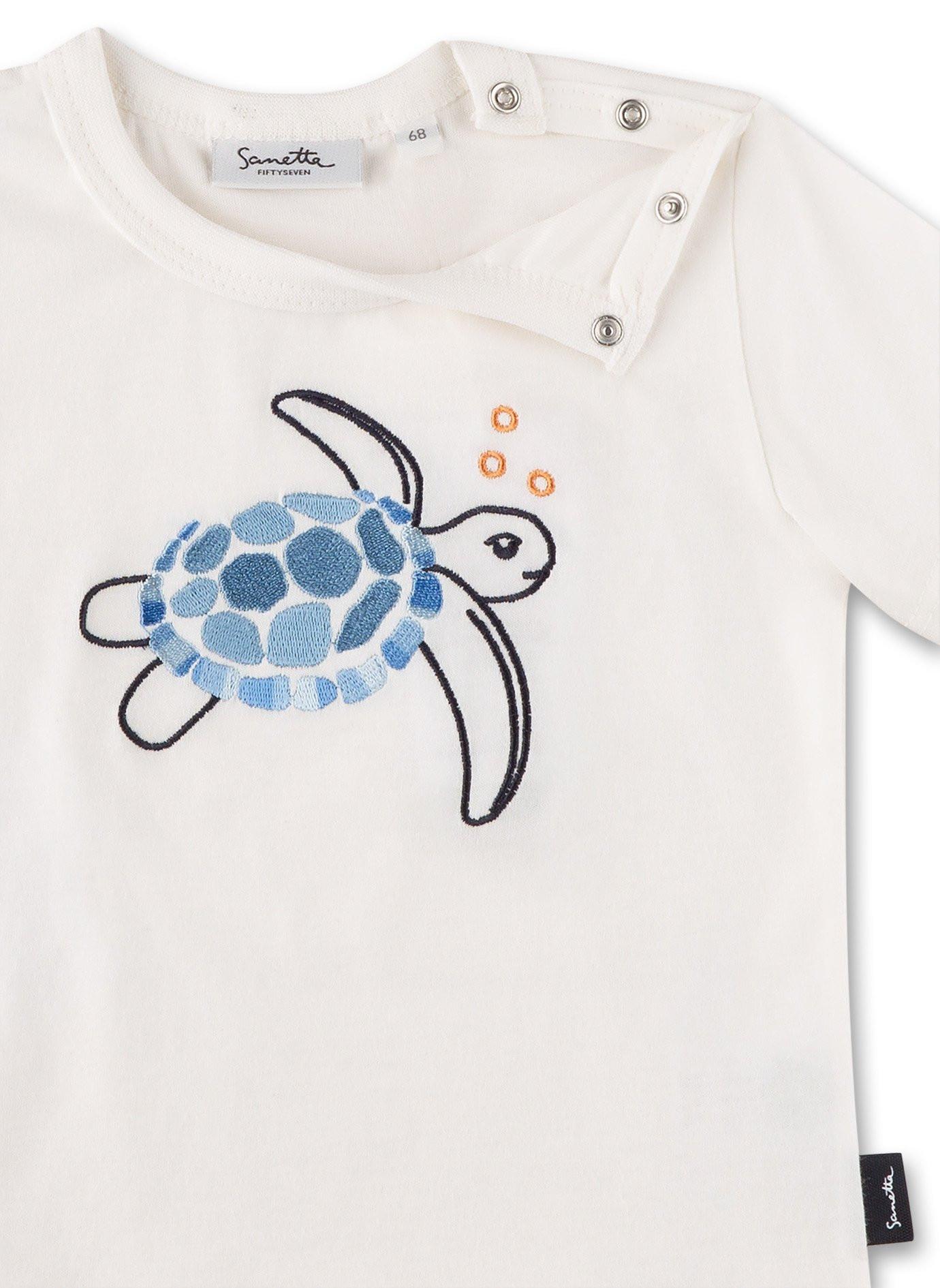 Sanetta Fiftyseven  Baby Jungen T-Shirt Schildkröte 