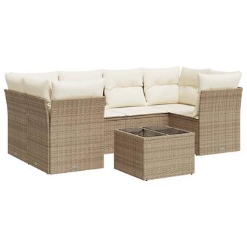 Garten sofagarnitur poly-rattan