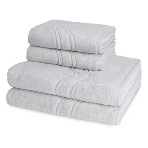 Cashmere feeling - 2 X Handtuch 2 X Duschtuch - im Set