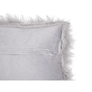 Beliani Set di 2 cuscini en Finta pelliccia Moderno LUBHA  