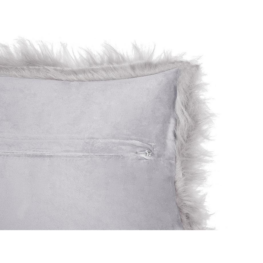 Beliani Set di 2 cuscini en Finta pelliccia Moderno LUBHA  