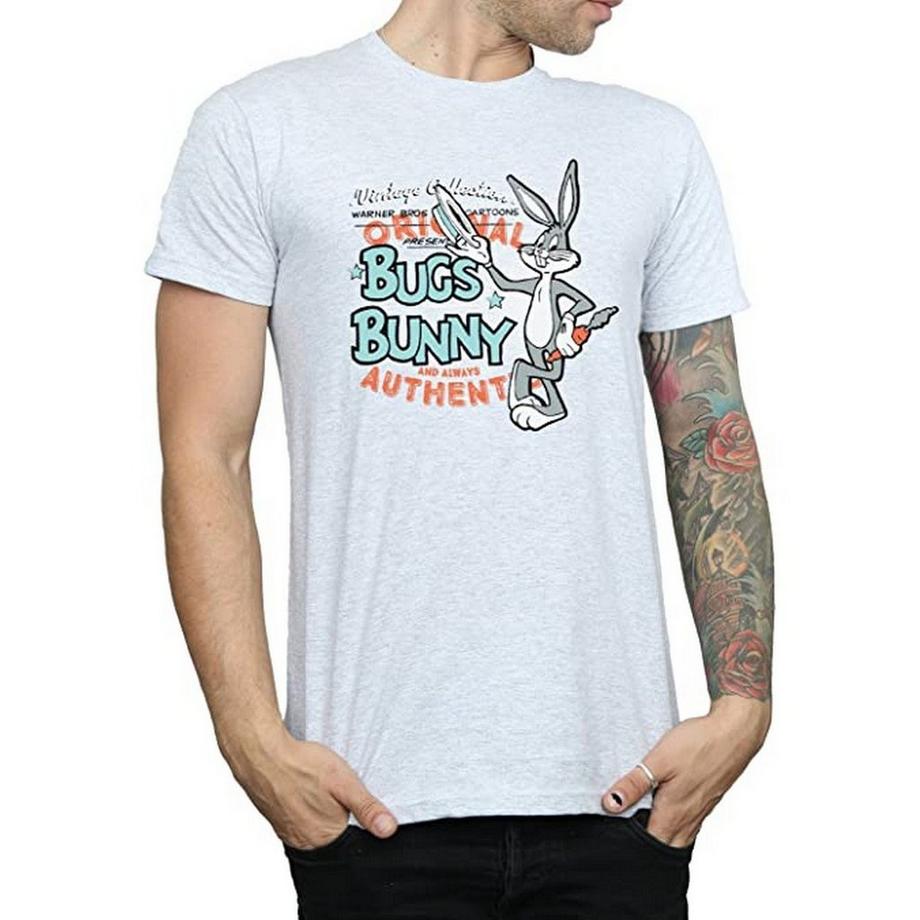 LOONEY TUNES Bugs Bunny Imprimé Graphique T-Shirt Manches Courtes  