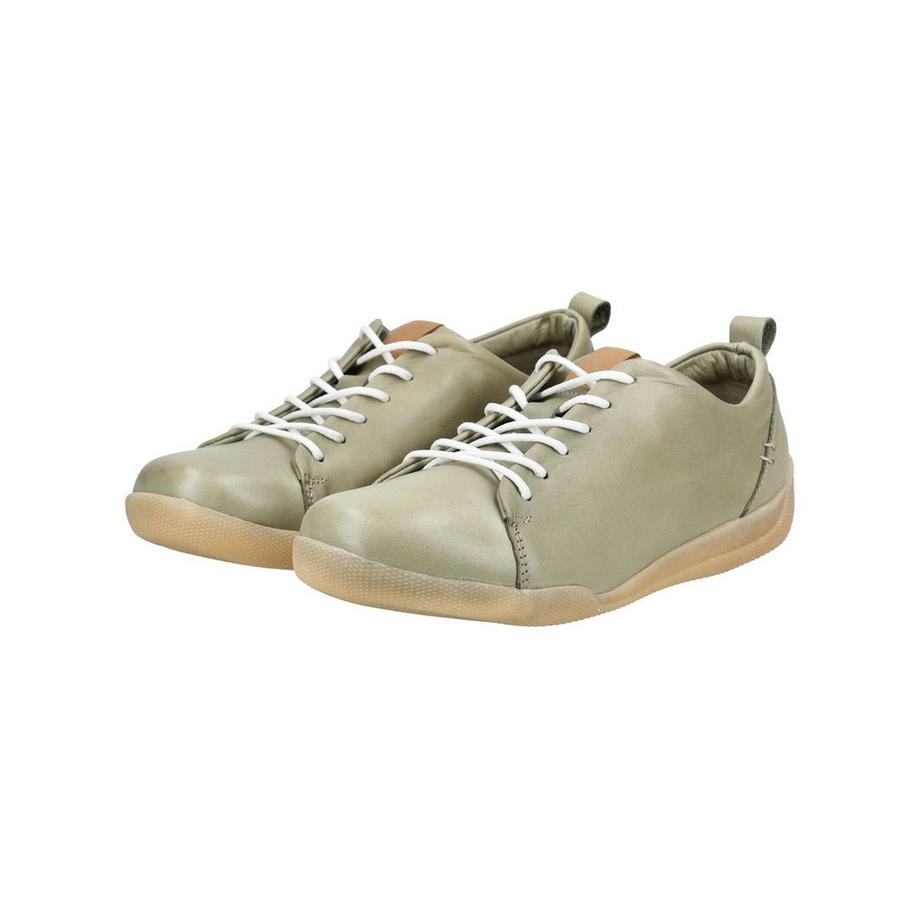Andrea Conti Sneaker bianca con suola gomma  