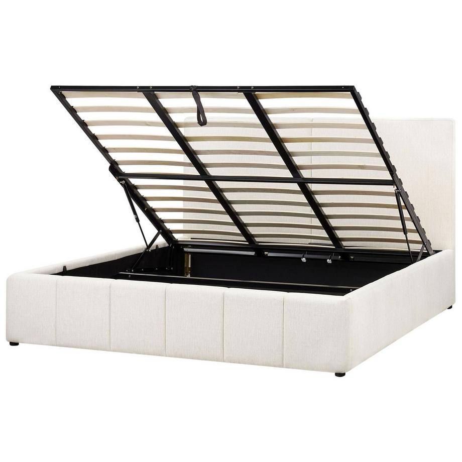 Lit ottoman en Tissu Moderne CASTELNAVET