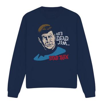 He's Dead Jim Sweatshirt