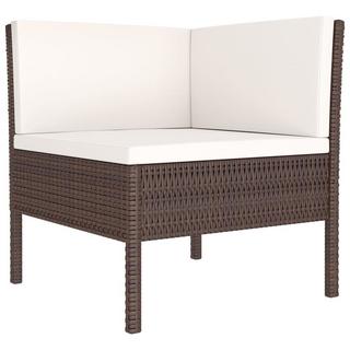 VidaXL Garten-sofagarnitur poly-rattan  