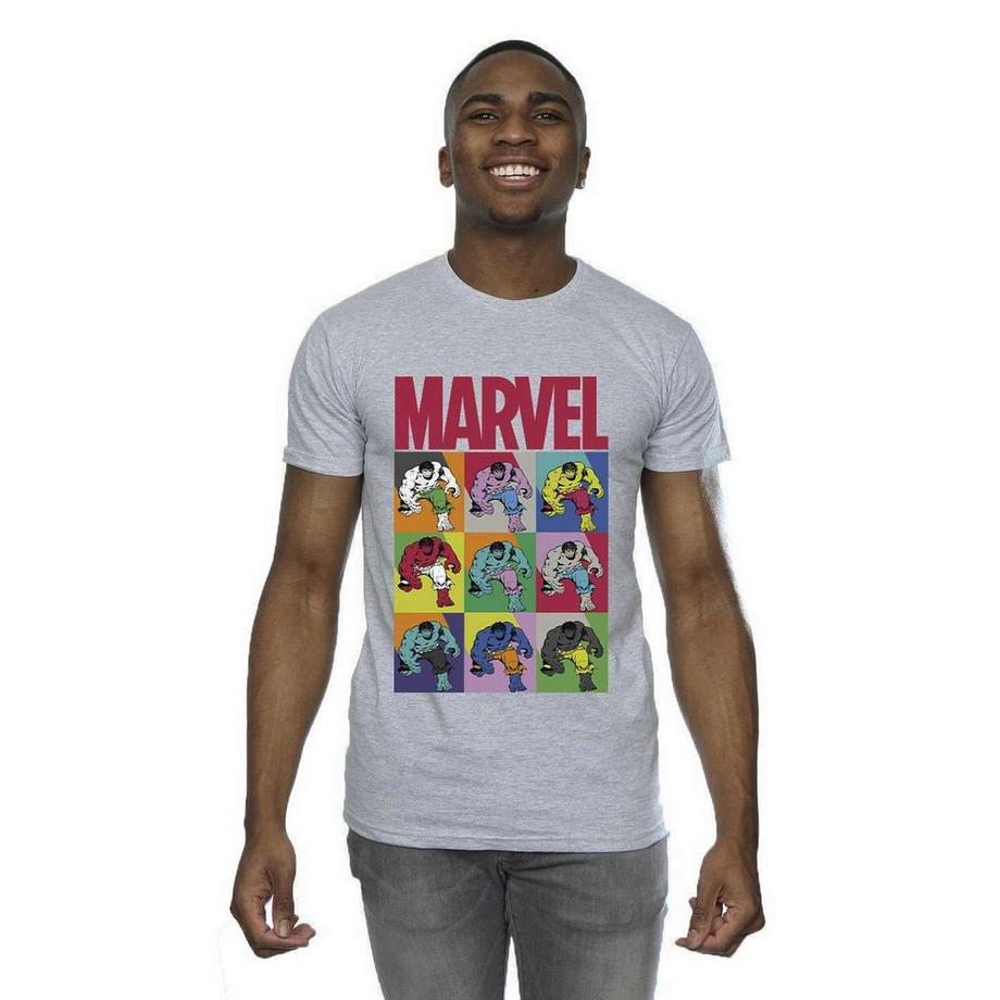 MARVEL  T-ShirtMotif Hulk Motiftyle Pop Art 