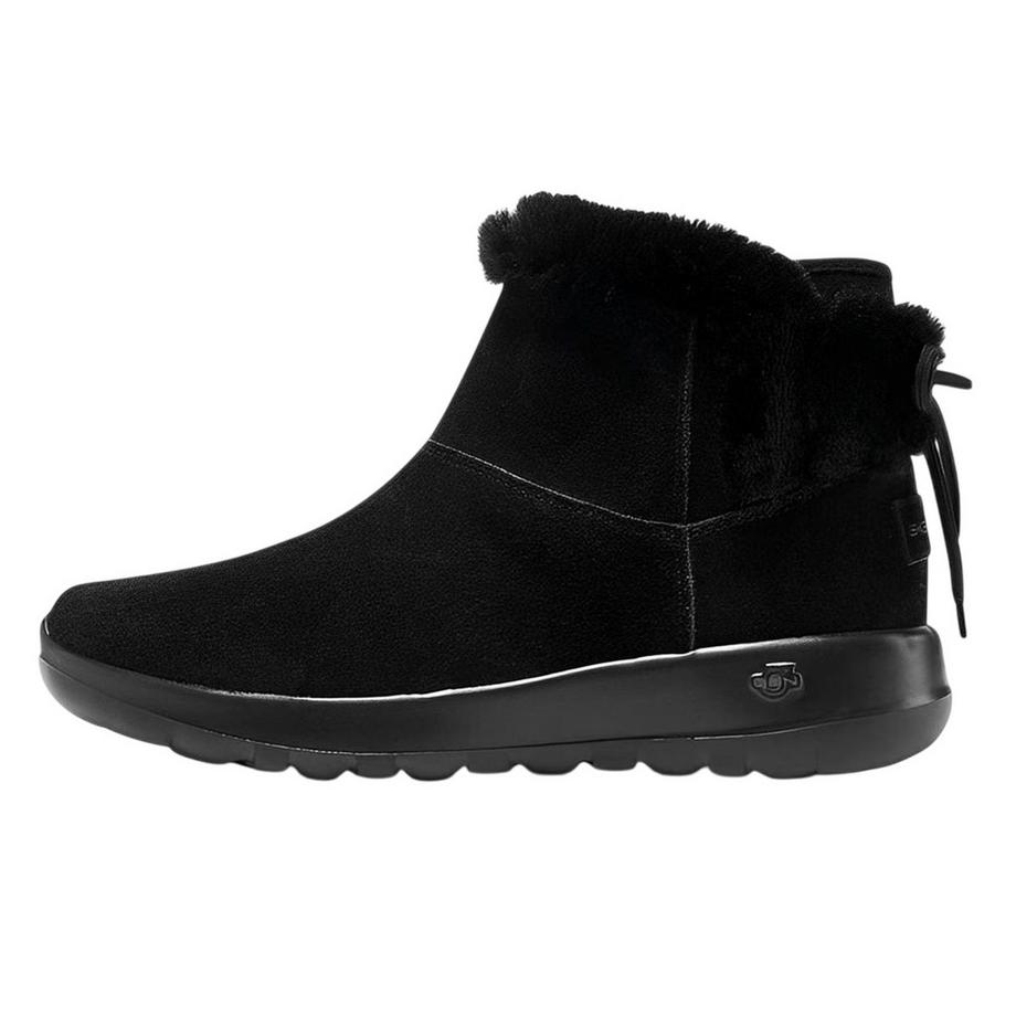 SKECHERS Bottines On The Go en Daim Plat  
