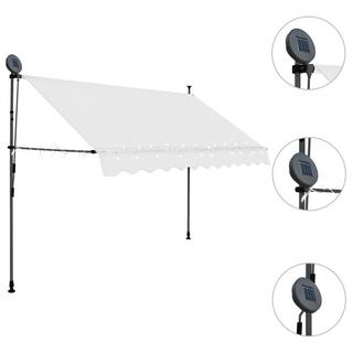 VidaXL Auvent rétractable tissu  