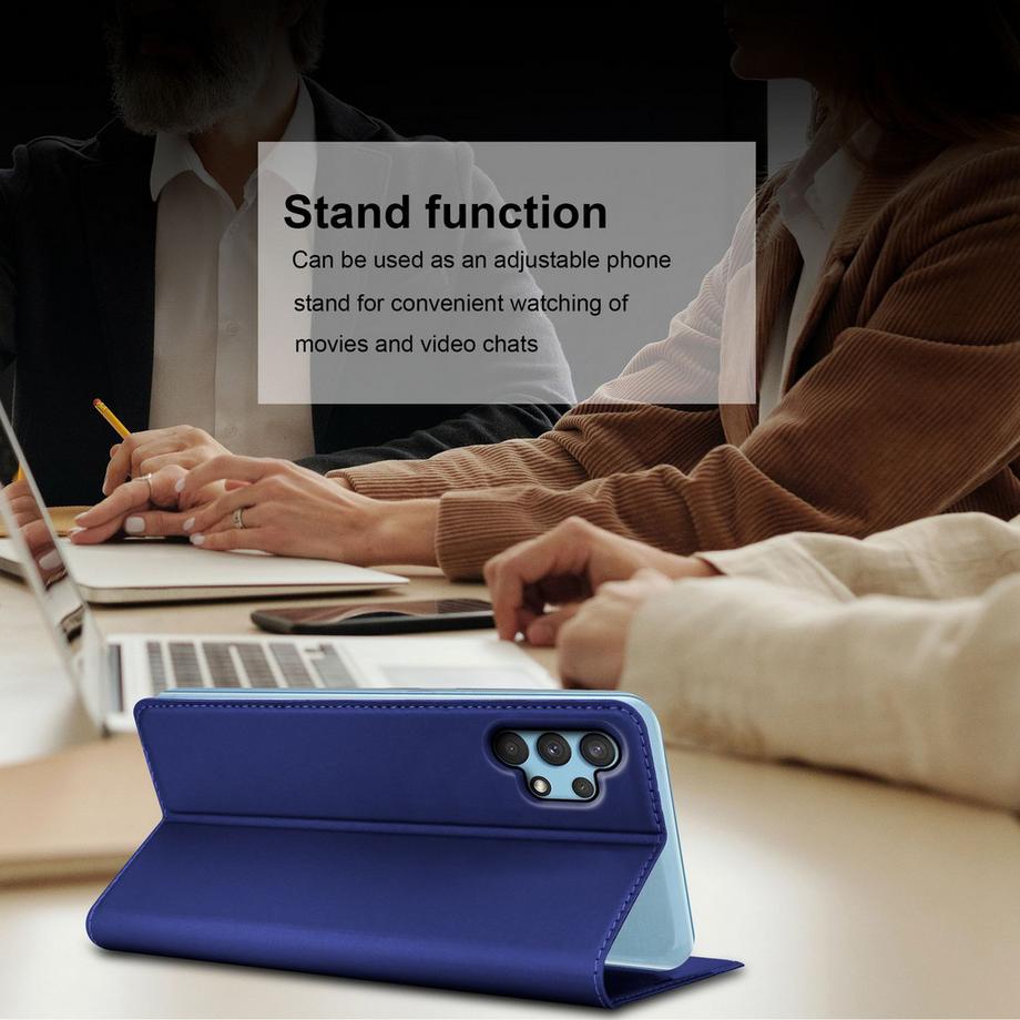 Cadorabo  Housse compatible avec Samsung Galaxy A32 4G - Coque de protection avec fermeture magnétique, fonction de support et compartiment pour carte 